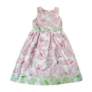 Lilly Pulitzer Embroidered Butterfly Dress Size. 8